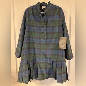 Tuckernuck | NEW Blackwatch Tate Plaid Academia Long Sleeve Mini Dress Size L